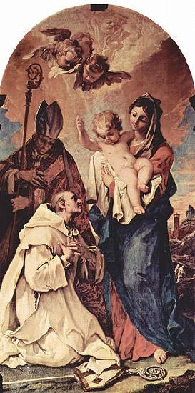 Sebastiano Ricci Erscheinung der Madonna vor dem Hl. Bruno von Koln und den Hl
